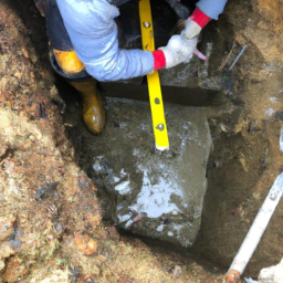 Construction d'un Mur de Soutènement en Blocs de Béton pour un Terrain en Pente Cran-Gevrier